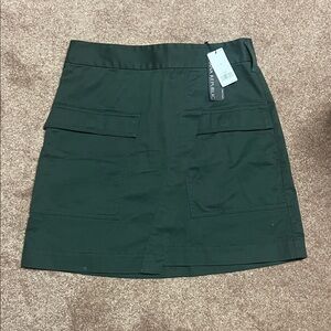 Banana Republic Forest Green Mini Skirt